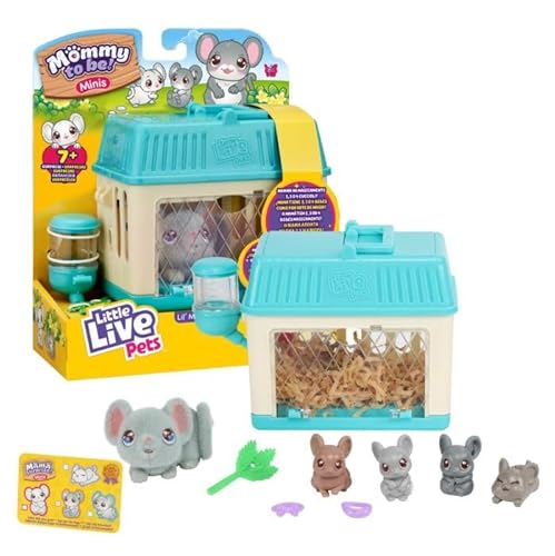 Giochi Preziosi Live Pets Mommy to Be Mini – Version Mickey Maus, zum Essen und Trinken, für Kinder ab 4 Jahren von Giochi Preziosi