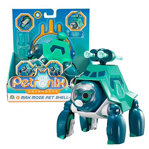 Giochi Preziosi Petronix Defender Shell-E, Mission Welpe mit mechanischer Funktion, Actionfigur 12 cm, verwandelbarer Superheld für Kinder ab 3 Jahren von PETRONIX DEFENDERS