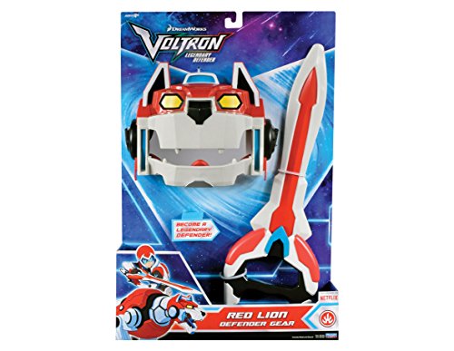 Giochi Preziosi Voltron Löwe Defender Gear, Rot - Weltall - Löwe-Defender-Ausrüstung - Maske - Jungen - Männer von Giochi Preziosi