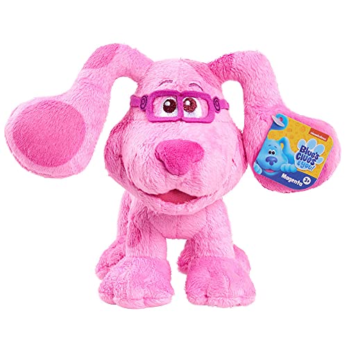 giochi preziosi s.p.a. BLU00110 Pistas de Blue y Tú - Peluches Básicos Magenta Blues Clues s Plüsch, bunt von Giochi Preziosi