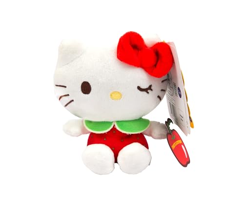 Hello Kitty Macedonia Scented Plush, 12cm Red Dress Wink, Cute Hello Kitty Character in Red Dress, Scented Soft Toy, Official Licensed Merchandise, for Fans, Suitable for Ages 4+ Hello Kitty Macedonia Scented Plush, 12cm Red Dress Wink, Cute Hello Kitty Character in Red Dress, Scented Soft Toy, Official Licensed Merchandise, for Fans, Suitable for Ages 4+ von Giochi Preziosi