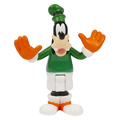 Giochi Preziosi Mickey Mini Figur Pippo Fußball 8cm Gelenk mit 4 Gelenkpunkten Sammeln Sie alle ab 3 Jahren MCC07400 von Giochi Preziosi