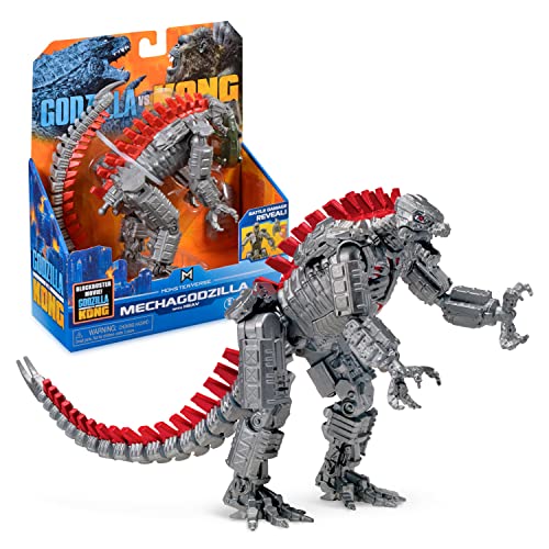 Monsterverse Godzilla vs Kong 6-Zoll-MechaGodzilla-artikulierbare Sammler-Actionfigur, mit Hohlwelt-Antischwerkraftfahrzeug, geeignet für Kinder ab 4 Jahren+ von Giochi Preziosi