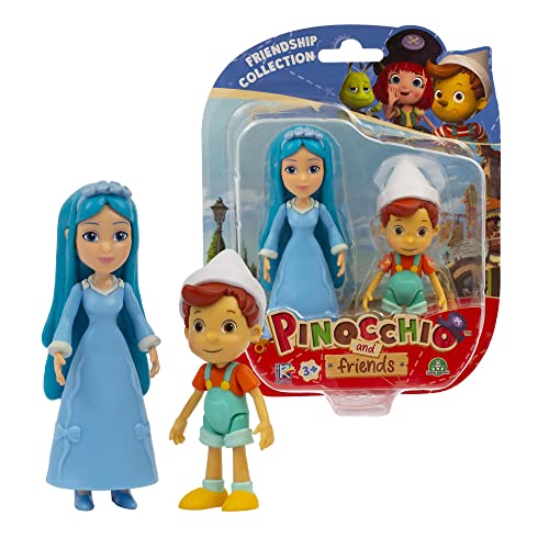 Pinocchio and Friends Pinocchio Minifigur - 2er-Pack - Pinocchio und Fee von Giochi Preziosi