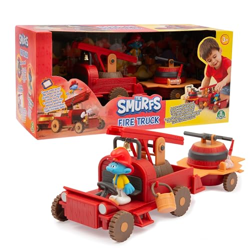 Schlümpfe - Firemen Vehicle mit Figur von Giochi Preziosi