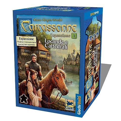 Giochi Uniti, Carcassonne, Spiel Mehrfarbig von Giochi Uniti