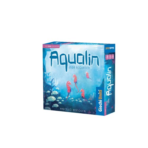 Giochi Uniti - Aqualin, Abstraktes Spiel für Zwei Spieler, italienische Edition, GU732, Mehrfarbig Giochi Uniti - Aqualin, Abstraktes Spiel für Zwei Spieler, italienische Edition, GU732, Mehrfarbig von Giochi Uniti