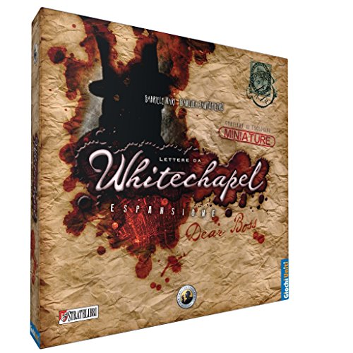 Giochi Uniti - Buchstaben von Whitechapel Dear Boss, Erweiterung für Buchstaben daWhitechapel, Brettspiel, italienische Ausgabe, GU443 von Giochi Uniti