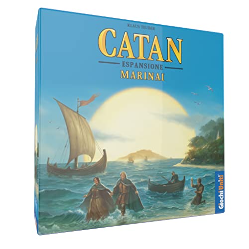 Giochi Uniti Catan Marinai Edition Eco kompatibles Brettspiel, Gu743, Mehrfarbig von Giochi Uniti