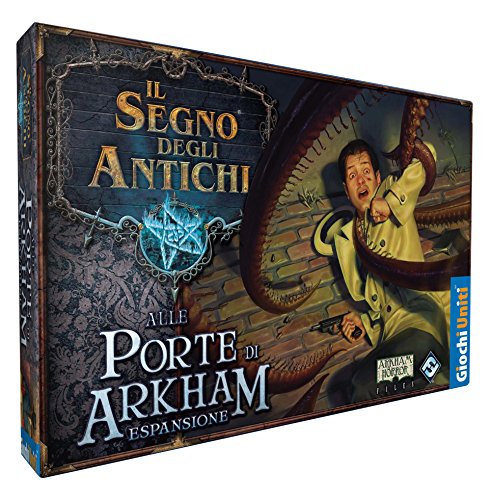 Giochi Uniti - Das Zeichen der Antiken an den Türen von Arkham Lovecraft Spiel, Mehrfarbig, GU410 von Giochi Uniti