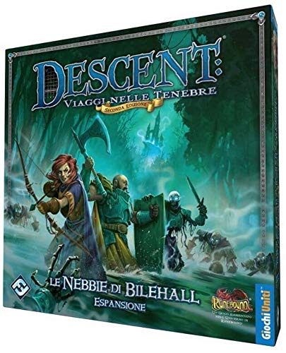 Giochi Uniti Descent Zweite Edition: Le Nebbie von Bilehall, Mehrfarbig, 1 von Giochi Uniti