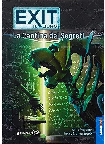 Giochi Uniti - Exit Il La Cantina dei Secreti, Escape Room, Buch-Spiel, italienische Ausgabe, GU3306 von Giochi Uniti