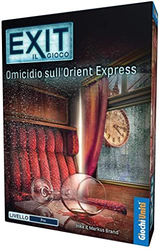 Giochi Uniti GU333 EXIT: Orient Express Excape Room, Single, Mehrfarbig von Giochi Uniti