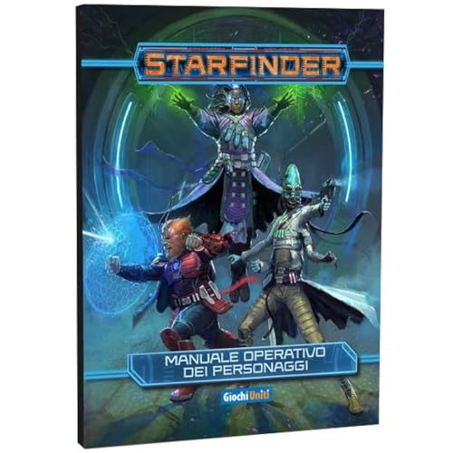 Giochi Uniti GU3425 Starfinder: Bedienungsanleitung der Figuren, Mehrfarbig, M von Giochi Uniti