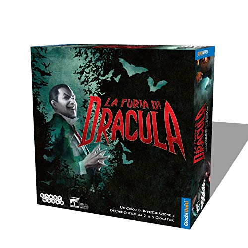 Giochi Uniti - La Furia di Dracula, Brettspiel, italienische Ausgabe, GU494 von Giochi Uniti