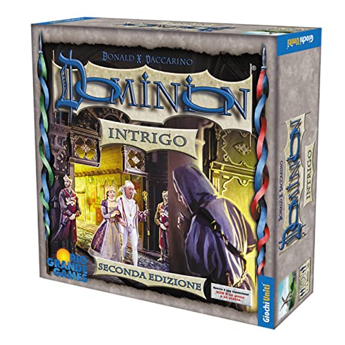 Giochi Uniti GU684 Dominion Intrigo, Ausgabe II in Italienisch, Mehrfarbig von Giochi Uniti