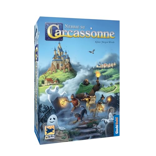 Giochi Uniti Nebel auf Carcassonne, Genossenschaftsspiel, Erweiterung, Italienische Ausgabe, GU751 von Giochi Uniti