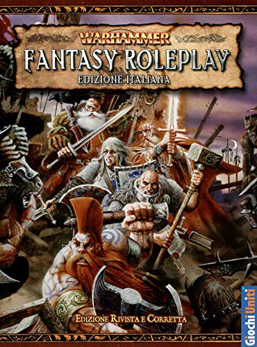 Giochi Uniti - Spiele Staaten – USA Warhammer Fantasy Hand-Rollenspiel Basis, Mehrfarbig, gu3500 – italienische Version von Giochi Uniti