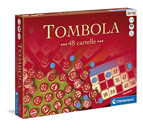 Clementoni Tombola Classic Brettspiel, Mehrfarbig, 16557 von Clementoni