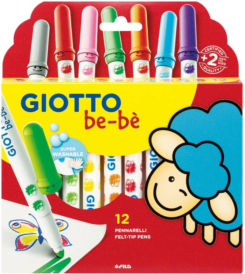 GiottoBebe Filzstifte 12er-Pack von Giotto Be-bè