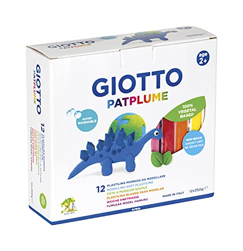 Giotto 5122 00 - Patplume - Sortiment 12 x 350 gramm in sortierten Farben von GIOTTO