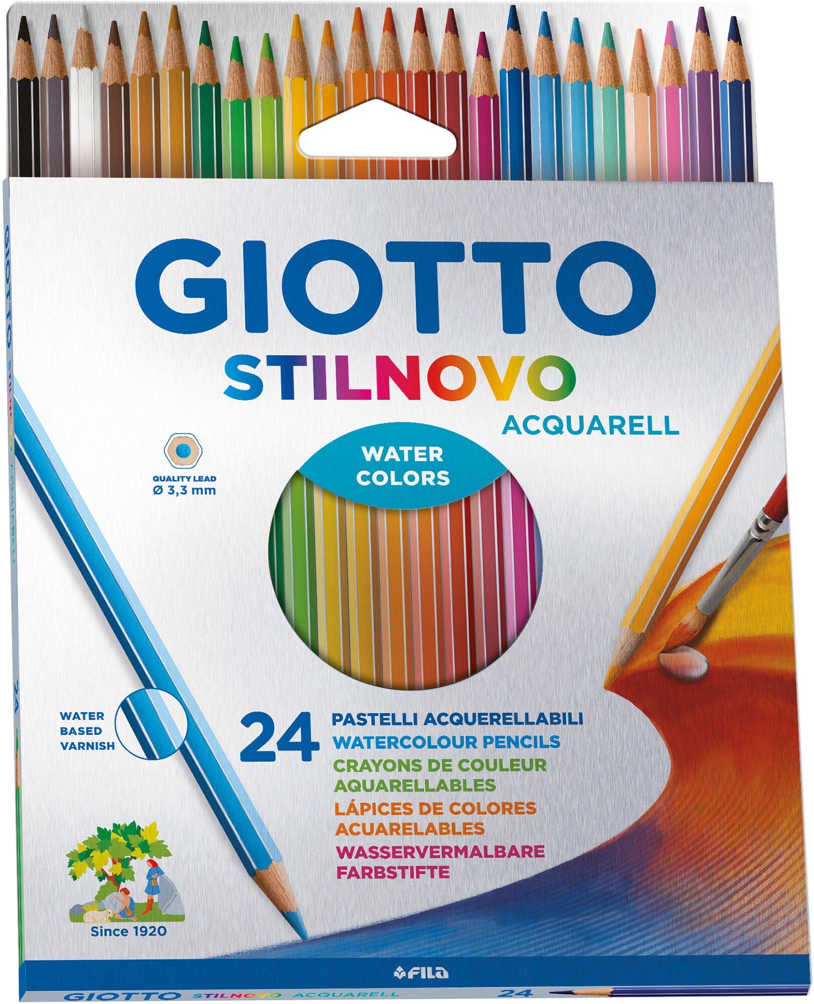 Giotto Stilnovo Buntstift 24er-Pack von Giotto