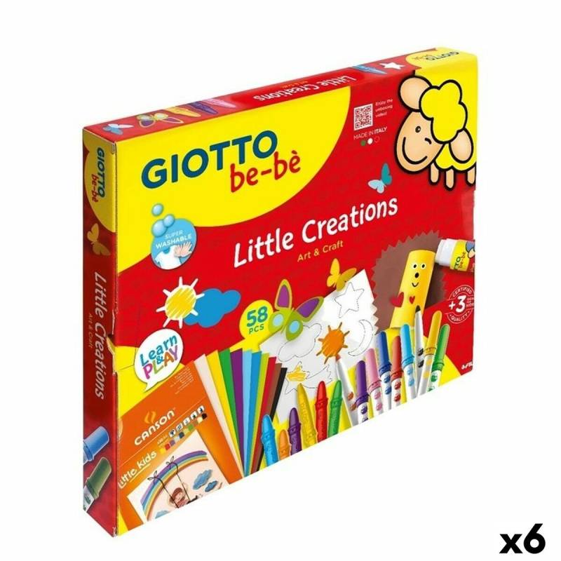 Zeichenset Giotto BE-BÉ Little Creations Bunt (6 Stück) von Giotto