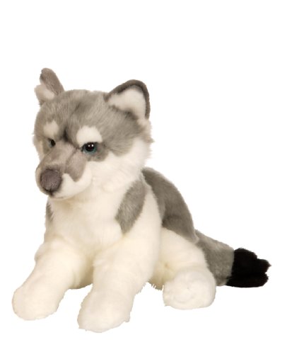 GIPSY – 054692 – Wolf, liegend, 30 cm – Grau von GIPSY