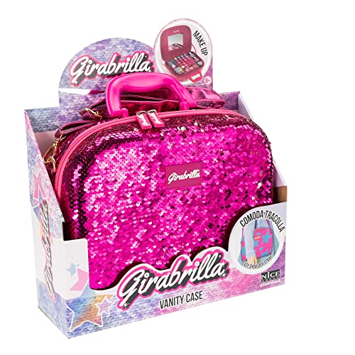 Nice Group Girabrilla Make-Up Case - Magenta/Silver von Girabrilla