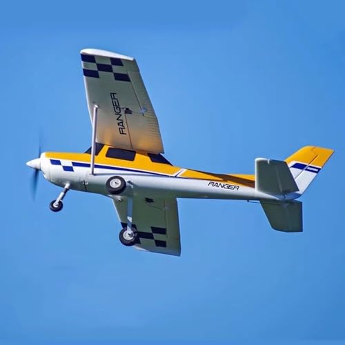 Flugzeug mit Fernbedienung, 4-Kanal Elektro RC Flugzeug mit Schwimmern, Spannweite 1220 mm RC Festflügelflugzeug mit Flugkontrollsystem, geeignet als Geschenk für Erwachsenenanfang von GirlBBJACK