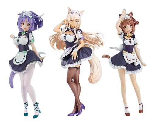 GirlBBJACK Actionfigur/ECCHI-Figur/Animefigur/bemaltes Charaktermodell/Spielzeugmodell/PVC/Anime-Sammlerstück 20–22 cm(3pcs) von GirlBBJACK