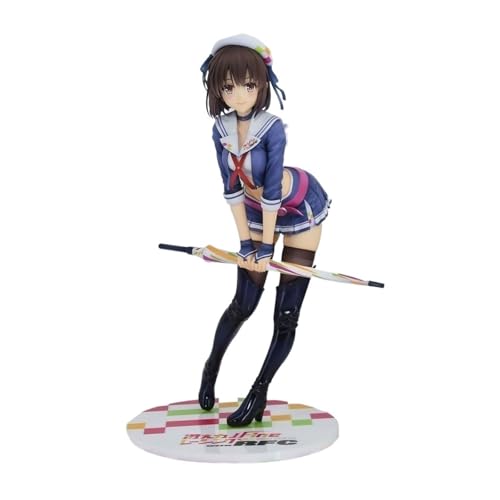 GirlBBJACK Actionfigur ECCHI-Figur Anime-Figur Bemaltes Charaktermodell Anime Original Süßes Mädchen Anime-Mädchen-Serie Desktop-Ornamente Zeichentrickserie 22 cm von GirlBBJACK