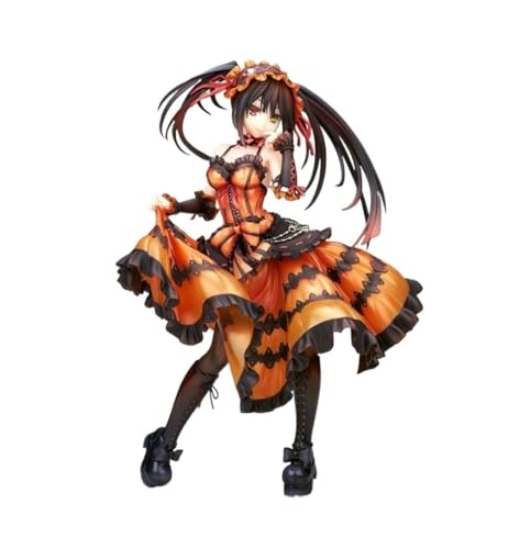 GirlBBJACK Date A Live Tokisaki Kurumi 1/8 Actionfigur/ECCHI Anime-Figur/Bemaltes Charaktermodell/Spielzeugmodell Anime-Kollektion 24 cm von GirlBBJACK