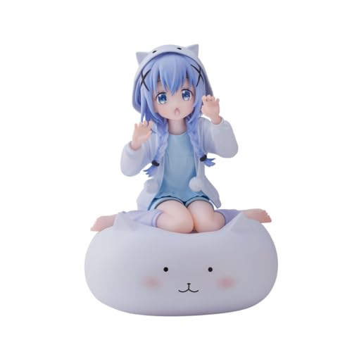 GirlBBJACK Kafuu Chino & Asaki Actionfigur/ECCHI-Figur/Anime-Figur/bemaltes Charaktermodell/Spielzeugmodell/PVC/Anime-Sammlerstück(Kafuu Chino) von GirlBBJACK