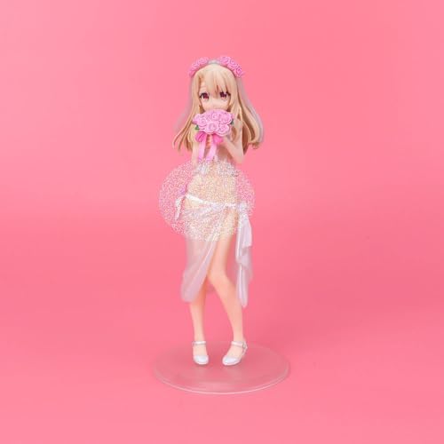 GirlBBJACK Lllya Wedding Ver. /ECCHI Figur/Anime Figur/PVC Charakter Modell Sammlung Puppe Geschenk Modell Anime Home Sammlerstück 21cm/8,26in von GirlBBJACK