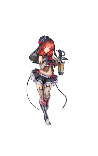 GirlBBJACK School Idol Festival - Nishikino Maki 1/7 Actionfigur ECCHI Anime-Puppe Bemaltes Charaktermodell/Spielzeugmodell Erwachsene Anime-Geschenk Anime-Sammlerstück 25,5 cm/10,0 Zoll von GirlBBJACK