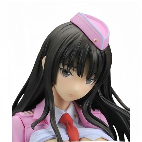 GirlBBJACK Spezielle Polizistin (Pink) Hentai Figur Figuren Sammlerstück Modell Charakter Statue Spielzeug Desktop Ornamente Dekoration Geschenk 25cm/9.8in von GirlBBJACK