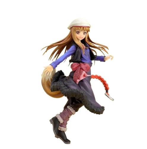 GirlBBJACK Spice and Wolf 1/8 Actionfigur/ECCHI-Figur/Anime-Figur/Bemaltes Figurenmodell/Spielzeugmodell Geschenk for Erwachsene Anime-Sammlerstück 18 cm/7,1 Zoll von GirlBBJACK
