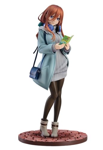 GirlBBJACK The Quintessential Quintuplets Miku Nakano 1/6 Actionfigur/ECCHI-Figur/Anime-Figur/bemaltes Charaktermodell/Spielzeugmodell/PVC/Anime-Sammlerstück 27 cm/10,6 Zoll von GirlBBJACK