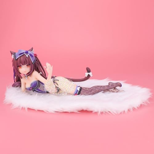 GirlBBJACK Vanilla & Chocola Actionfigur/ECCHI-Figur/Anime-Figur/bemaltes Charaktermodell/Spielzeugmodell/PVC/Anime-Sammlerstück(Chocola) von GirlBBJACK