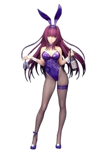 Nsfw Ecchi Figur Anime Figur Scathach-Bunny Girl Süße Puppe Dekoration Modell Cartoon Spielzeug Figur Anime Girl Serie H29cm/11,4in von GirlBBJACK