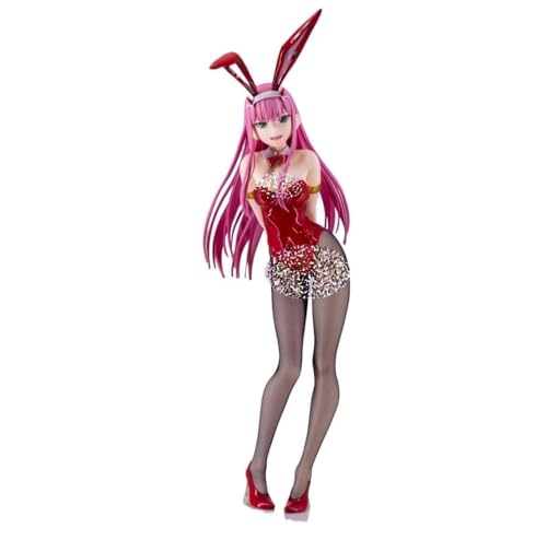 Pink Bunny Girl 1/4 Ecchi Anime Figur Actionfigur/Cartoon Spielfigur/Süßes Mädchen/Anime Girl Serie/Charakter Spielzeug Cartoon Serie Geschenksammlung for Erwachsene 43cm/16.9in von GirlBBJACK