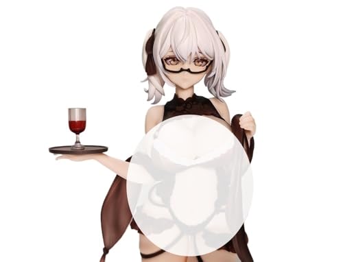 Wine Waiter Gir&Little Demon Lilith 1/6 Action Figure ECCHI Figure Anime Figure Painted Character Model Toy Model Anime Collector's Item 27cm/10.6inches(Wine Waiter Gir) von GirlBBJACK