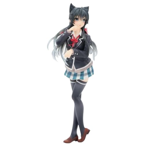 Yukinoshita Yukino Figur (Cat's Ear Ver) Spielzeug PVC Figur Statue Cartoon Charaktere Box Spielzeug Modell 20cm/7,87in von GirlBBJACK