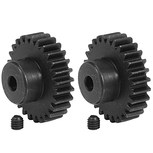 Gisoanudt 2X Metall Motorritzel 27T für A959-B A969-B A979-B K929-B Teile von Gisoanudt