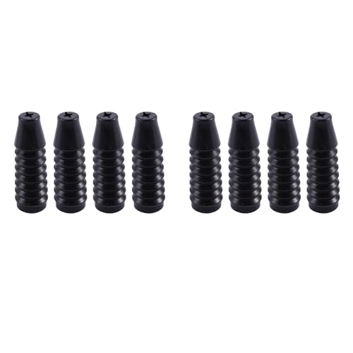 Gisoanudt 8Pcs Absorber Shock Damper Staubschutz RC Autoteile für 1: 8 RC Auto Offroad Crawler 46mm von Gisoanudt