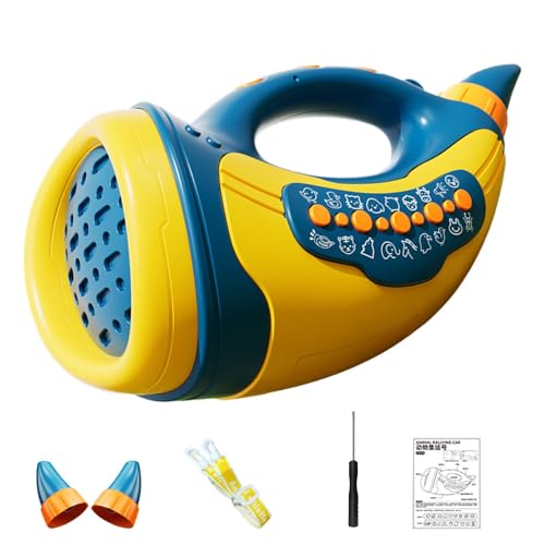 21x8x9.5cm Educational Animal Sounds Toy, Kids Interactive Toy Horn, Animal Trumpet Toy, Early Learning Sound Toy, Animal Noise Maker, Children’s Horn Toy, Learning Toys for Kids von Gitekain