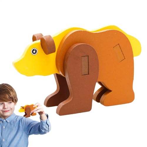 Animal Blocks Game, 3D Puzzle Building Blocks, Miniature Animal Blocks, Animal Construction Toy, Animal Building Blocks Set, Kids 3D Animal Puzzle, Birthday Puzzle Toy, Easter Animal Blocks, Chi von Gitekain