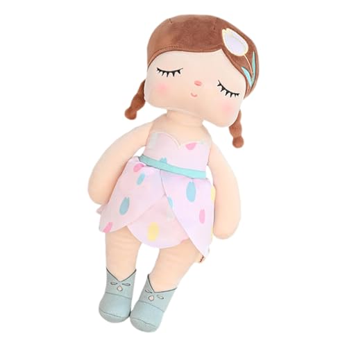 Cartoon Plush Toy, Stuffed Animal Plushies, Collectible Fairy Figurine, Small Plush Dolls, Cute Plush Figure, Huggable Cartoon Plush for Girls, Violet/Rose/Sunflower/, 33x17x8 cm von Gitekain