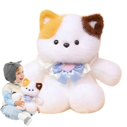 Cute Plush Bear, Stuffed Animal Toy, Adorable Cozy Hugging Doll, Multifunctional Companion for Easter, Children’s Day, Birthday Gift, Sturdy & Safe for Everyday Play von Gitekain